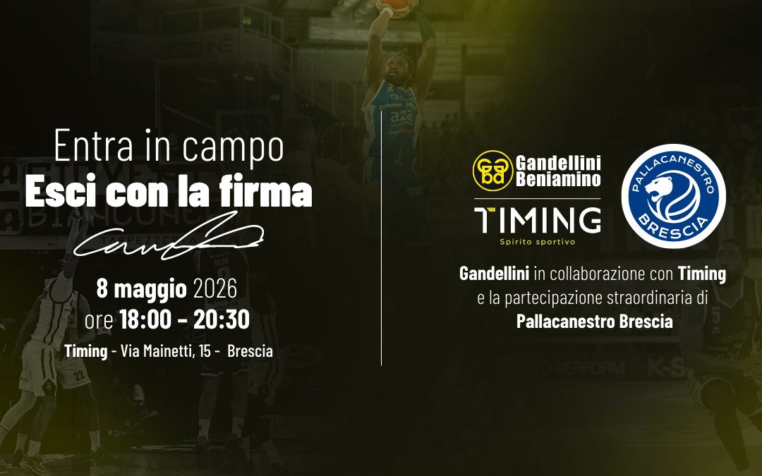 Evento basket Brescia 8 maggio
