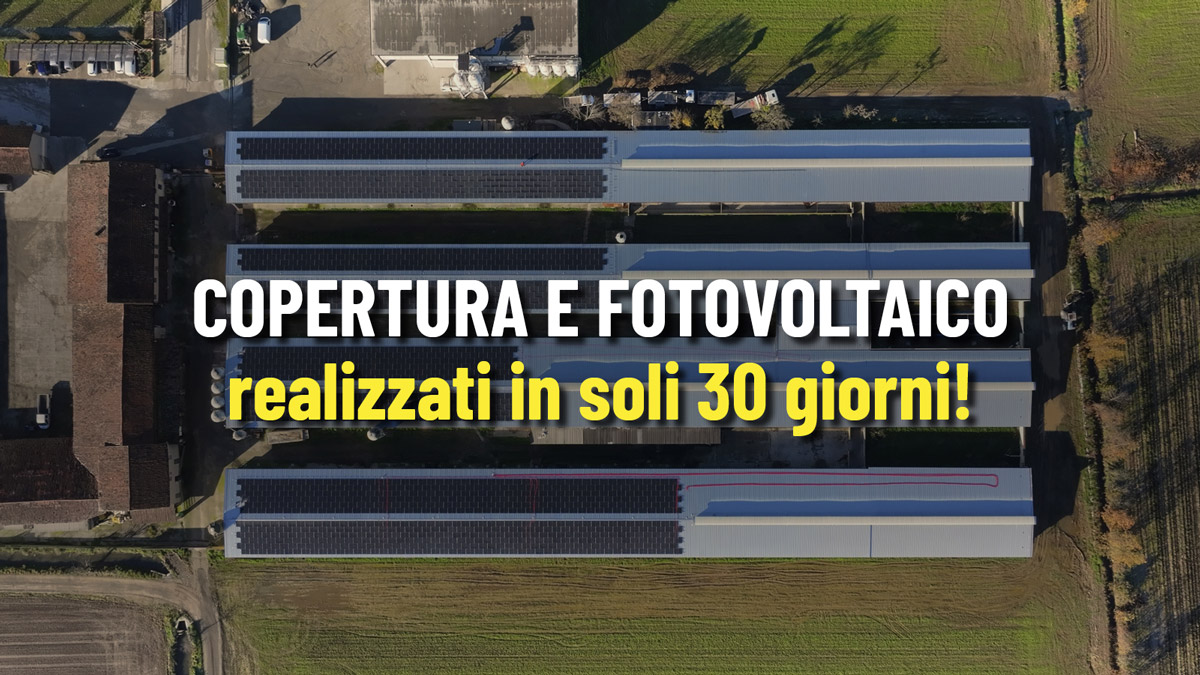 Nuova copertura e fotovoltaico in soli 30 giorni | Gandellini Beniamino Nuova copertura e fotovoltaico in soli 30 giorni | Gandellini Beniamino