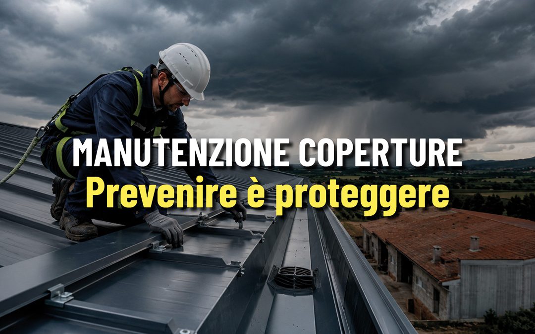 Manutenzione delle coperture: prevenire oggi i danni del maltempo di domani